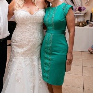 Catherine Deane Bodycon Lace Inge Sheath Dress